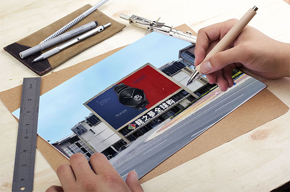 工程亮化：龙之梦国际购